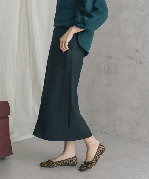 URBAN RESEARCH ROSSO WOMEN（アーバンリサーチ　ロッソ）の「カルゼダブルクロスポケットタイトスカート（スカート・レディース・ブラック/ブラウン/アイボリー・38/36）」の17枚目の写真