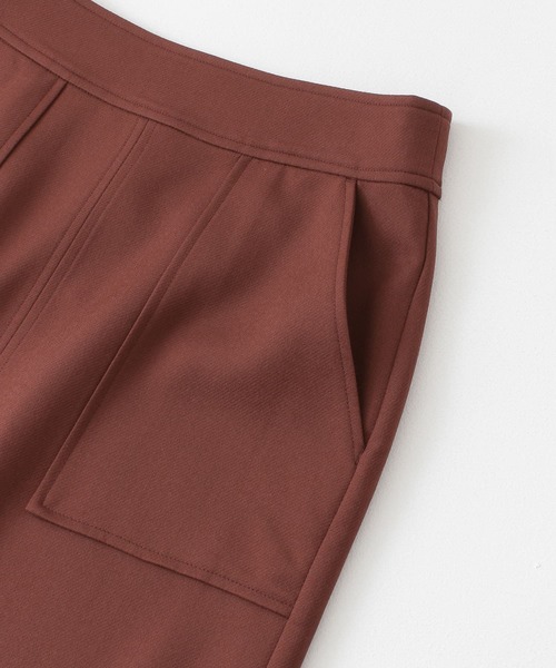 URBAN RESEARCH ROSSO WOMEN（アーバンリサーチ　ロッソ）の「カルゼダブルクロスポケットタイトスカート（スカート・レディース・ブラック/ブラウン/アイボリー・38/36）」の22枚目の写真