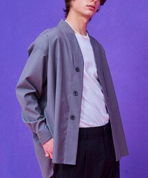 UNITED TOKYO | ウールタイプライター カラーレスSH(シャツ/ブラウス)
