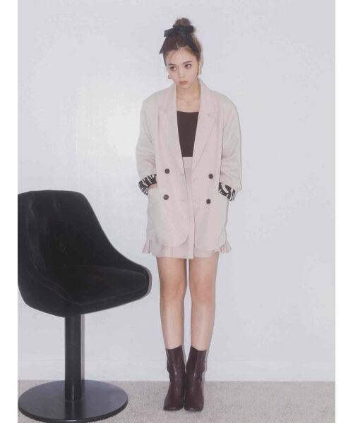 CALNAMUR（カルナムール）の「フレアミニスカート（スカート・レディース・アイボリー/ブラック・FREE）」の10枚目の写真