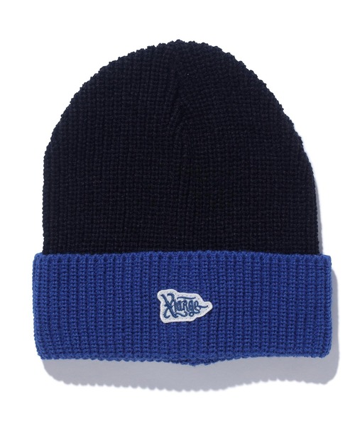 XLARGE（エクストララージ）の「BI COLOR KNIT CAP（ニットキャップ/ビーニー・メンズ・ブラック/ネイビー/イエロー・ONE SIZE）」の12枚目の写真
