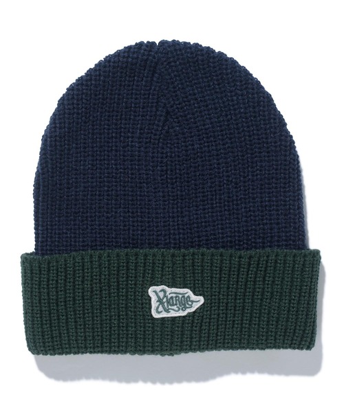 XLARGE（エクストララージ）の「BI COLOR KNIT CAP（ニットキャップ/ビーニー・メンズ・ブラック/ネイビー/イエロー・ONE SIZE）」の14枚目の写真