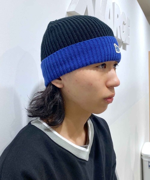 XLARGE（エクストララージ）の「BI COLOR KNIT CAP（ニットキャップ/ビーニー・メンズ・ブラック/ネイビー/イエロー・ONE SIZE）」の15枚目の写真