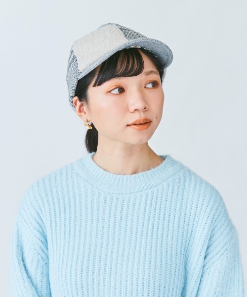 kaorinomori(カオリノモリ)の「カオリノモリ ルマキャップ(キャップ・レディース・ブラウン/グレー・FREE)」の9枚目の写真