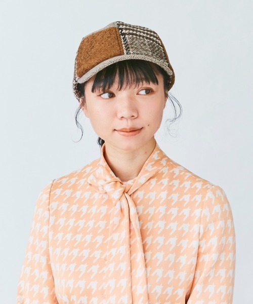 kaorinomori(カオリノモリ)の「カオリノモリ ルマキャップ(キャップ・レディース・ブラウン/グレー・FREE)」の8枚目の写真