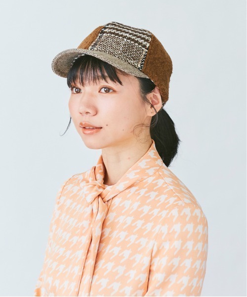 kaorinomori(カオリノモリ)の「カオリノモリ ルマキャップ(キャップ・レディース・ブラウン/グレー・FREE)」の15枚目の写真