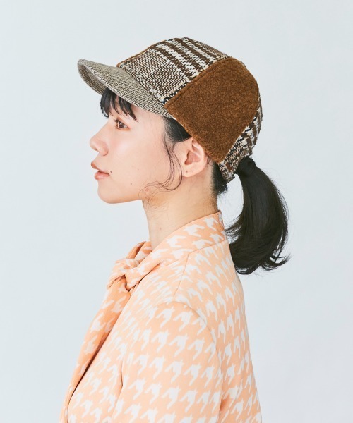 kaorinomori(カオリノモリ)の「カオリノモリ ルマキャップ(キャップ・レディース・ブラウン/グレー・FREE)」の10枚目の写真