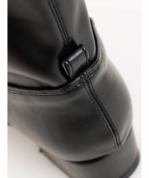 a.v.v（アーヴェヴェ）の「ストレッチブーツ（ブーツ・レディース・ブラック/アイボリー・22.5/24.5/23.5）」の8枚目の写真