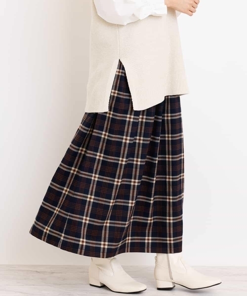 a.v.v（アーヴェヴェ）の「ストレッチブーツ（ブーツ・レディース・ブラック/アイボリー・22.5/24.5/23.5）」の10枚目の写真