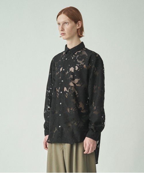 楽天市場】Juha GLITTER LACE L/S SHIRT (2色) 10210701 ユハ