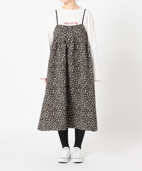 SLOBE citron.（スローブシトロン）の「SLOBE citron. チャンキードレス【手洗い可能】◆（ワンピース・レディース・ブラック/キャメル・FREE）」の22枚目の写真