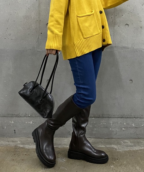 AS KNOW AS PINKY（アズノゥアズピンキー）の「のびーるスタイル スキニーデニムパンツ（デニムパンツ・レディース・ブラック/ブルー/インディゴブルー・M/S/L）」の15枚目の写真