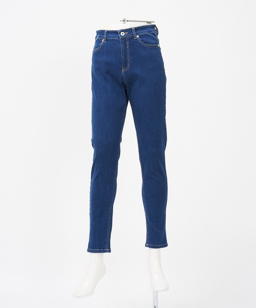 AS KNOW AS PINKY（アズノゥアズピンキー）の「のびーるスタイル スキニーデニムパンツ（デニムパンツ・レディース・ブラック/ブルー/インディゴブルー・M/S/L）」の17枚目の写真