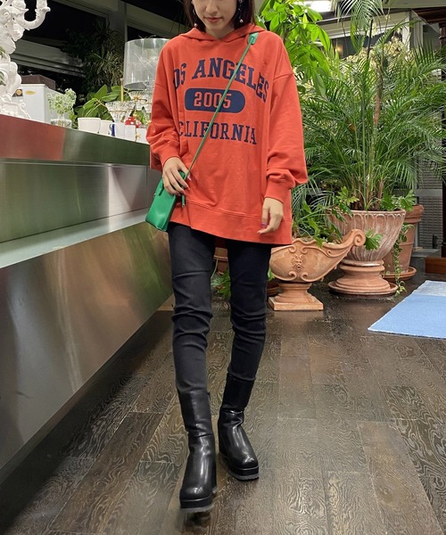 AS KNOW AS PINKY（アズノゥアズピンキー）の「のびーるスタイル スキニーデニムパンツ（デニムパンツ・レディース・ブラック/ブルー/インディゴブルー・M/S/L）」の13枚目の写真