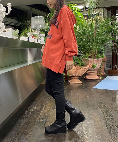 AS KNOW AS PINKY（アズノゥアズピンキー）の「のびーるスタイル スキニーデニムパンツ（デニムパンツ・レディース・ブラック/ブルー/インディゴブルー・M/S/L）」の7枚目の写真