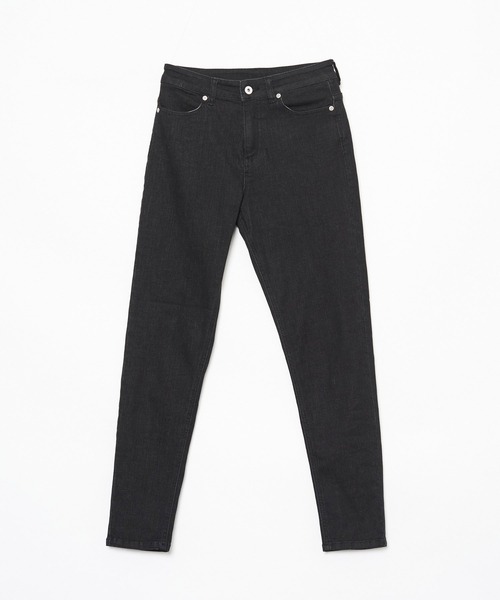 AS KNOW AS PINKY（アズノゥアズピンキー）の「のびーるスタイル スキニーデニムパンツ（デニムパンツ・レディース・ブラック/ブルー/インディゴブルー・M/S/L）」の9枚目の写真