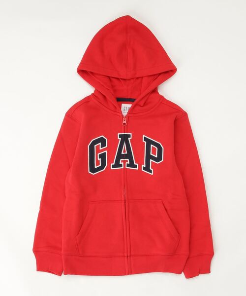 GAP(ギャップ)の「Gapロゴ ファスナーパーカー (キッズ)(パーカー・キッズ・レッド/ブルー/チャコールグレー/ライトグレー/ネイビー・120cm/150cm/130cm/140cm/110cm/160cm)」の5枚目の写真