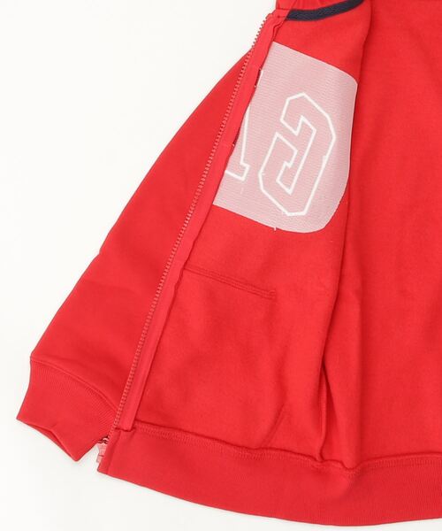 GAP(ギャップ)の「Gapロゴ ファスナーパーカー (キッズ)(パーカー・キッズ・レッド/ブルー/チャコールグレー/ライトグレー/ネイビー・120cm/150cm/130cm/140cm/110cm/160cm)」の7枚目の写真