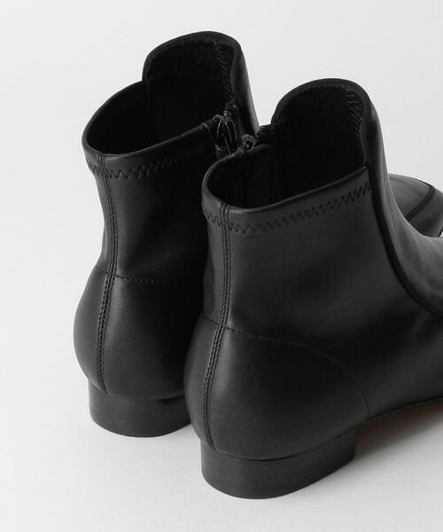 BEAUTY&YOUTH UNITEDARROWS スクエアチップショートブーツ BEAUTY&YOUTH UNITEDARROWS スクエアチップショートブーツ