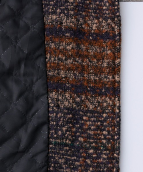 Ambre Neige（アンブルネージュ）の「チェックジャケットコート／【WEB/EC限定商品】（ピーコート・レディース・ブラウン系その他/ダークブラウン・FREE）」の15枚目の写真