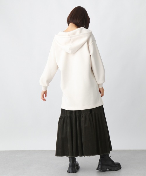 Ezick（エジック）の「BIGプルパーカー（パーカー・レディース・ブラック/オフホワイト・FREE）」の16枚目の写真