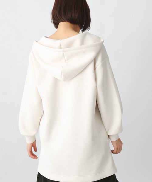 Ezick（エジック）の「BIGプルパーカー（パーカー・レディース・ブラック/オフホワイト・FREE）」の13枚目の写真