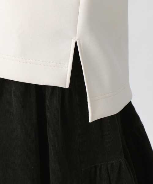 Ezick（エジック）の「BIGプルパーカー（パーカー・レディース・ブラック/オフホワイト・FREE）」の12枚目の写真