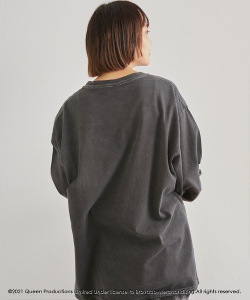 GOOD ROCK SPEED（グッドロックスピード）の「【GOOD ROCK SPEED】QUEEN ロングスリーブTEE（Tシャツ/カットソー・レディース・ブラック・F）」の3枚目の写真
