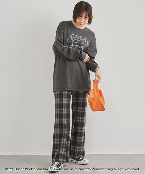 GOOD ROCK SPEED（グッドロックスピード）の「【GOOD ROCK SPEED】QUEEN ロングスリーブTEE（Tシャツ/カットソー・レディース・ブラック・F）」の5枚目の写真