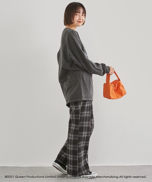 GOOD ROCK SPEED（グッドロックスピード）の「【GOOD ROCK SPEED】QUEEN ロングスリーブTEE（Tシャツ/カットソー・レディース・ブラック・F）」の7枚目の写真