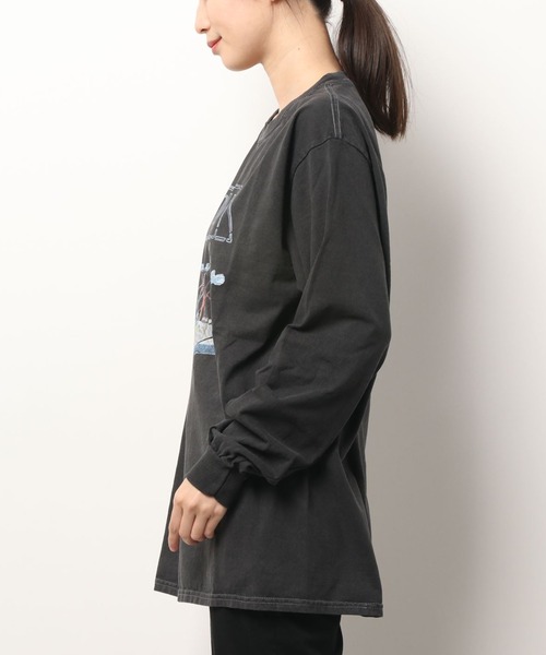 GOOD ROCK SPEED（グッドロックスピード）の「【GOOD ROCK SPEED】QUEEN ロングスリーブTEE（Tシャツ/カットソー・レディース・ブラック・F）」の13枚目の写真