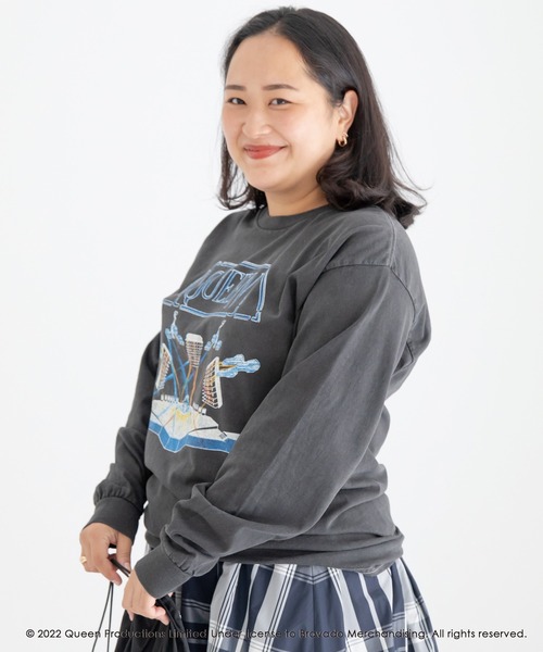 GOOD ROCK SPEED（グッドロックスピード）の「【GOOD ROCK SPEED】QUEEN ロングスリーブTEE（Tシャツ/カットソー・レディース・ブラック・F）」の17枚目の写真