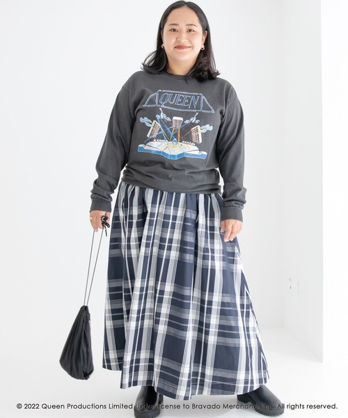 GOOD ROCK SPEED（グッドロックスピード）の「【GOOD ROCK SPEED】QUEEN ロングスリーブTEE（Tシャツ/カットソー・レディース・ブラック・F）」の19枚目の写真