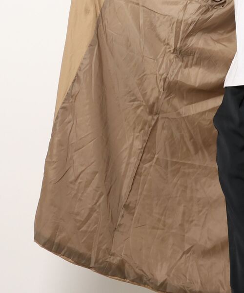 coca(coca)(コカ)の「中綿入りトレンチコート(トレンチコート・レディース・ベージュ・M/L)」の4枚目の写真