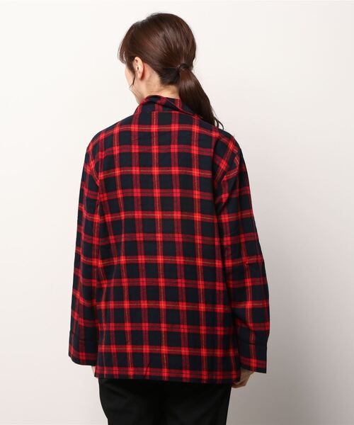 UGG CLASSIC MINI PLAID 28cm 美品 レッドチェック UGG（アグ）の「UGG@mos フランネル チェックシャツ / アグ フランネル