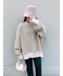 JUMELLE | バードアイニット(ニット/セーター)