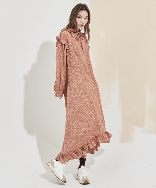 Manavis7 ユニーク フーディワンピース Unique Hoody One Piece ワンピース Manavis7 マナビスセブン のファッション通販 Zozotown