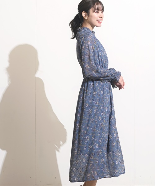 セール 小花柄ドビープチハイネックワンピース ワンピース Rps アールピーエス のファッション通販 Zozotown