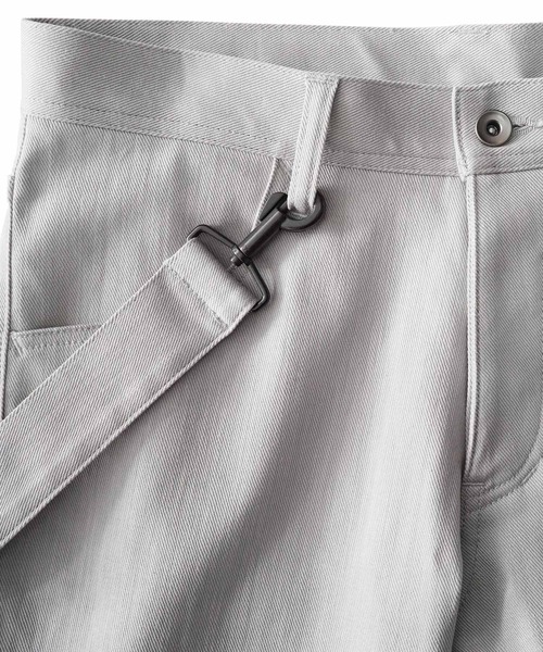 SHAREEF(シャリーフ)の「BONDAGE PANTS(その他パンツ・メンズ・ライトグレー/ブラック・1/2/3)」の4枚目の写真