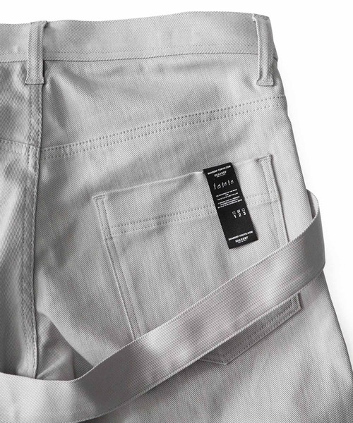 SHAREEF(シャリーフ)の「BONDAGE PANTS(その他パンツ・メンズ・ライトグレー/ブラック・1/2/3)」の13枚目の写真