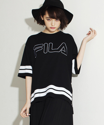FILA | ∴WEGO/FILAサイドジップTシャツ(Tシャツ/カットソー)