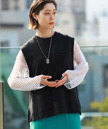 Champion | Champion × Ray BEAMS / 別注 スウェット ベスト(ベスト)
