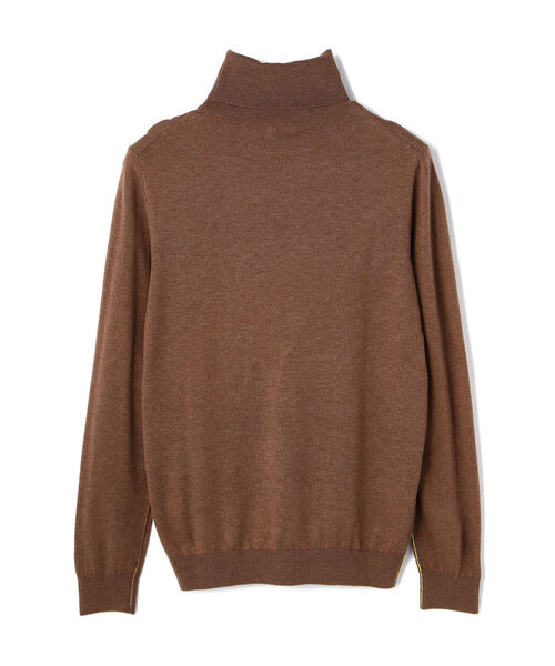 Toironier（トワロニエ）の「Toironier/トワロニエ/High Gauge Turtle/ハイゲージタートルネック（ニット/セーター・メンズ・ホワイト/ブラック/ネイビー/レッド/グリーン/モカ・FREE）」の7枚目の写真