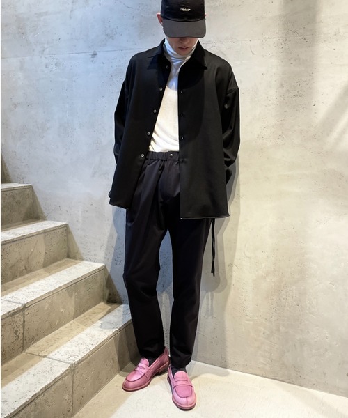 Toironier（トワロニエ）の「Toironier/トワロニエ/High Gauge Turtle/ハイゲージタートルネック（ニット/セーター・メンズ・ホワイト/ブラック/ネイビー/レッド/グリーン/モカ・FREE）」の18枚目の写真