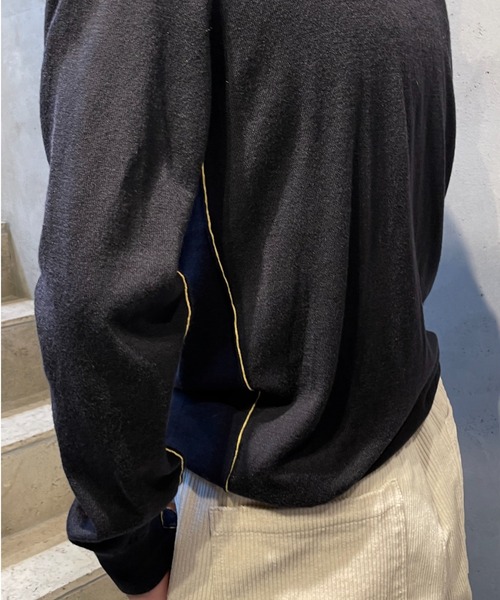 Toironier（トワロニエ）の「Toironier/トワロニエ/High Gauge Turtle/ハイゲージタートルネック（ニット/セーター・メンズ・ホワイト/ブラック/ネイビー/レッド/グリーン/モカ・FREE）」の11枚目の写真