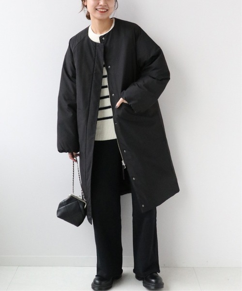 JOURNAL STANDARD relume（ジャーナルスタンダード　レリューム）の「【LOFTECH/ロフテック】中綿ロングコート◆（その他アウター・レディース・ブラック・FREE）」の3枚目の写真
