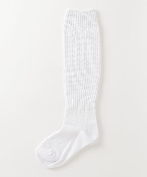 atmos pink(アトモスピンク)の「atmos pink ルーズソックス(ソックス/靴下・レディース・ホワイト/ブラック・ONE SIZE)」の1枚目の写真