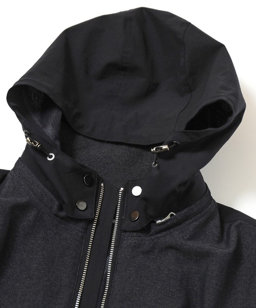 MEN'S BIGI(メンズビギ)の「デニムライクストレッチ 2WAYブルゾン(ブルゾン・メンズ・ネイビー/ブルー・02/03)」の13枚目の写真