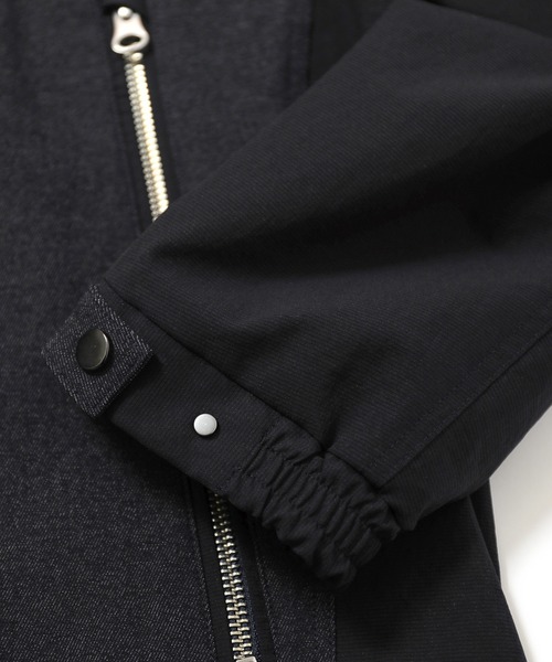 MEN'S BIGI(メンズビギ)の「デニムライクストレッチ 2WAYブルゾン(ブルゾン・メンズ・ネイビー/ブルー・02/03)」の18枚目の写真