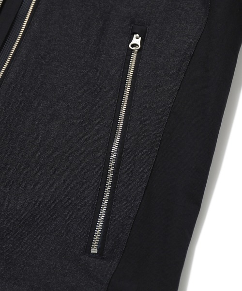 MEN'S BIGI(メンズビギ)の「デニムライクストレッチ 2WAYブルゾン(ブルゾン・メンズ・ネイビー/ブルー・02/03)」の19枚目の写真